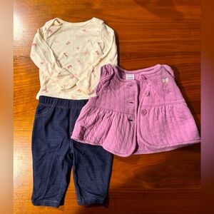 Carter’s 3m Baby Girl Outfit